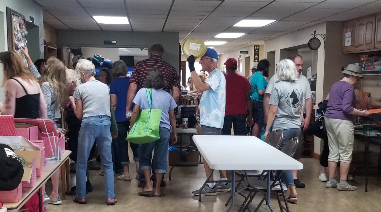 Rummage Sale Shopping2